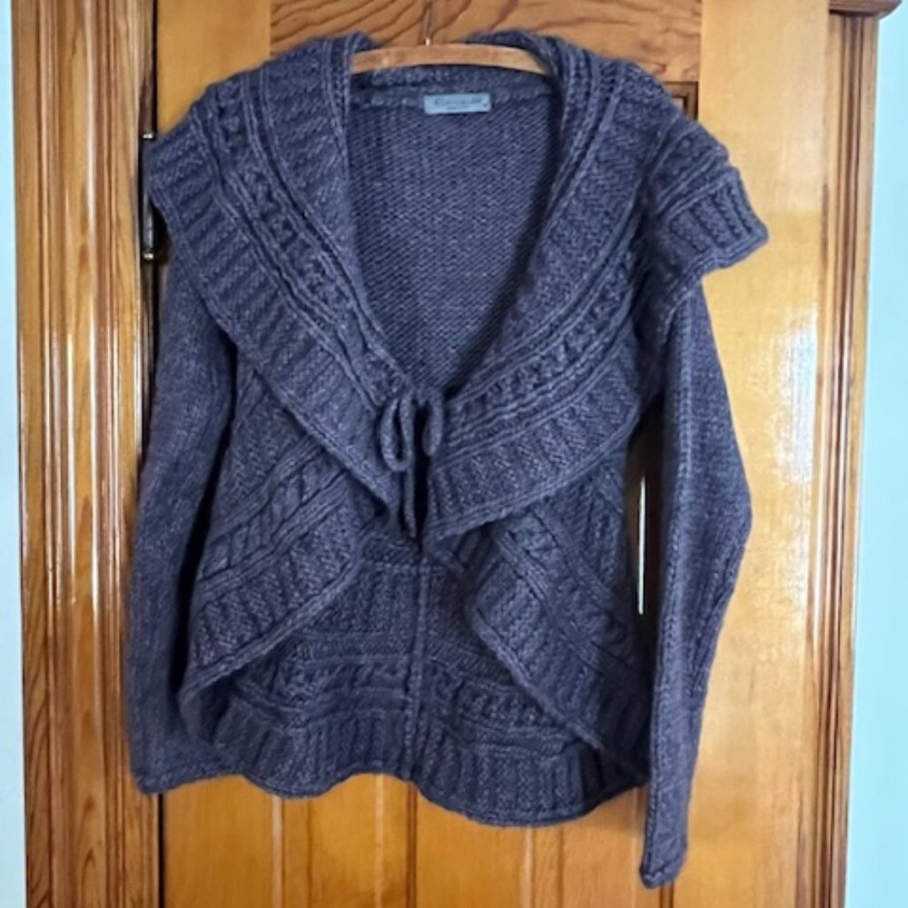 ELSAMANDA Anthropologie  Sweater Jacket Cardigan Woman's Size Medium